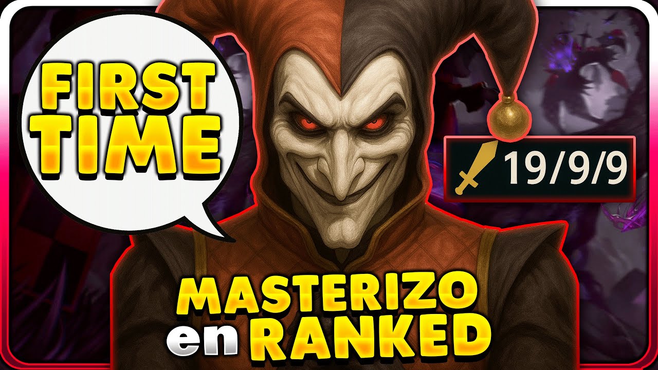 😈¡JUEGO *SHACO en RANKED* en MASTER TRAS 15 AÑOS sin USARLO y ME SORPRENDO de LO BRUTAL QUE ES!