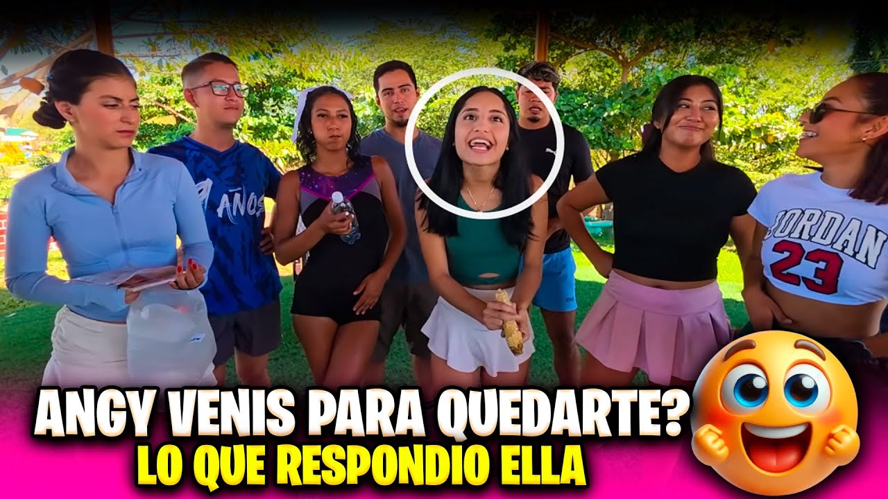 LLEGÓ ANGY y Camarón le pregunta si viene a quedarse del todo. Quisieran a Angy de regreso en el 4K?
