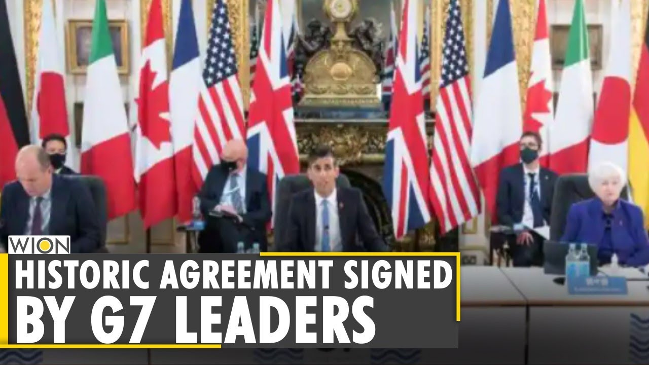 Global Tax Deal: Historic agreement signed by G7 leaders