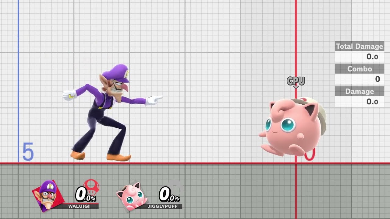 Waluigi taunts - Super Smash Bros Ultimate Waluigi mod