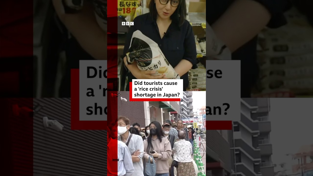 Did tourists cause a 'rice crisis' shortage in Japan? #Rice #Japan #BBCNews