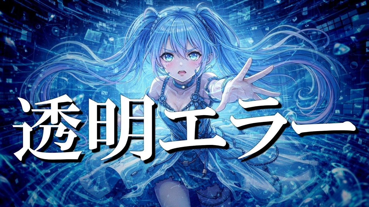 透明エラー