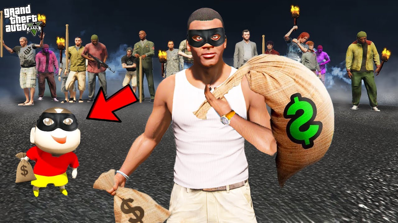 Franklins Become Biggest Thief in GTA 5 !