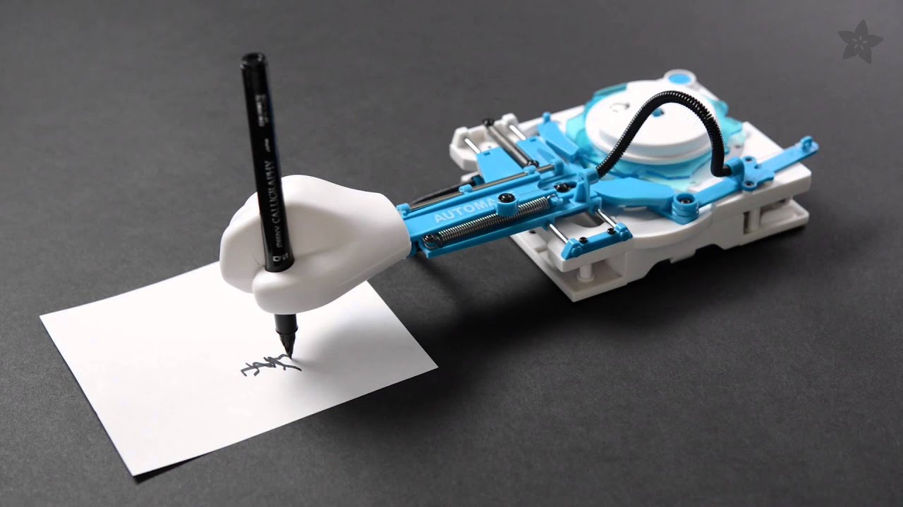 Auto Writing Machine Kit by Gakken