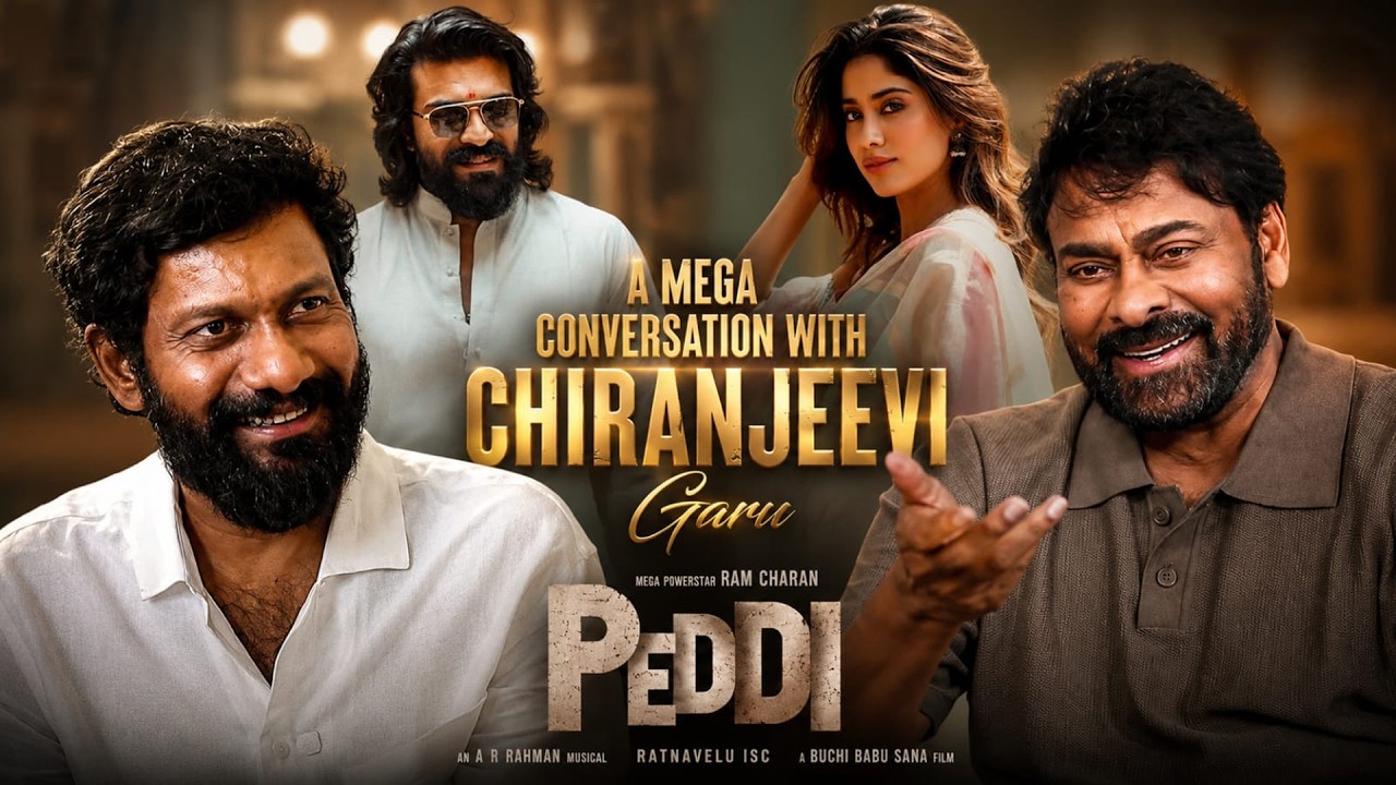 A MEGA CONVERSATION About PEDDI || Chiranjeevi | Ram Charan & Buchi Babu Sana || Prime Telugu Cinema