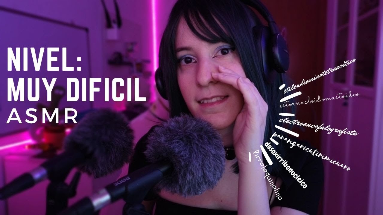 Las mejores palabras para el ASMR