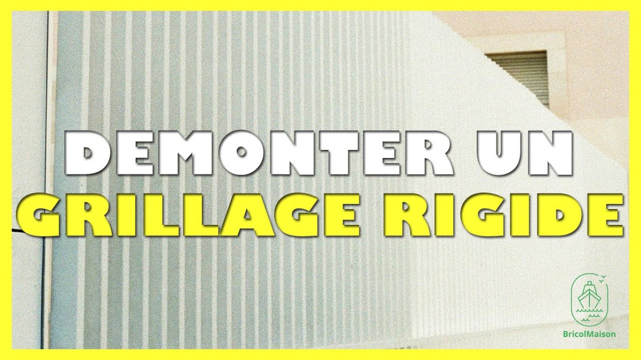 Comment démonter un grillage rigide