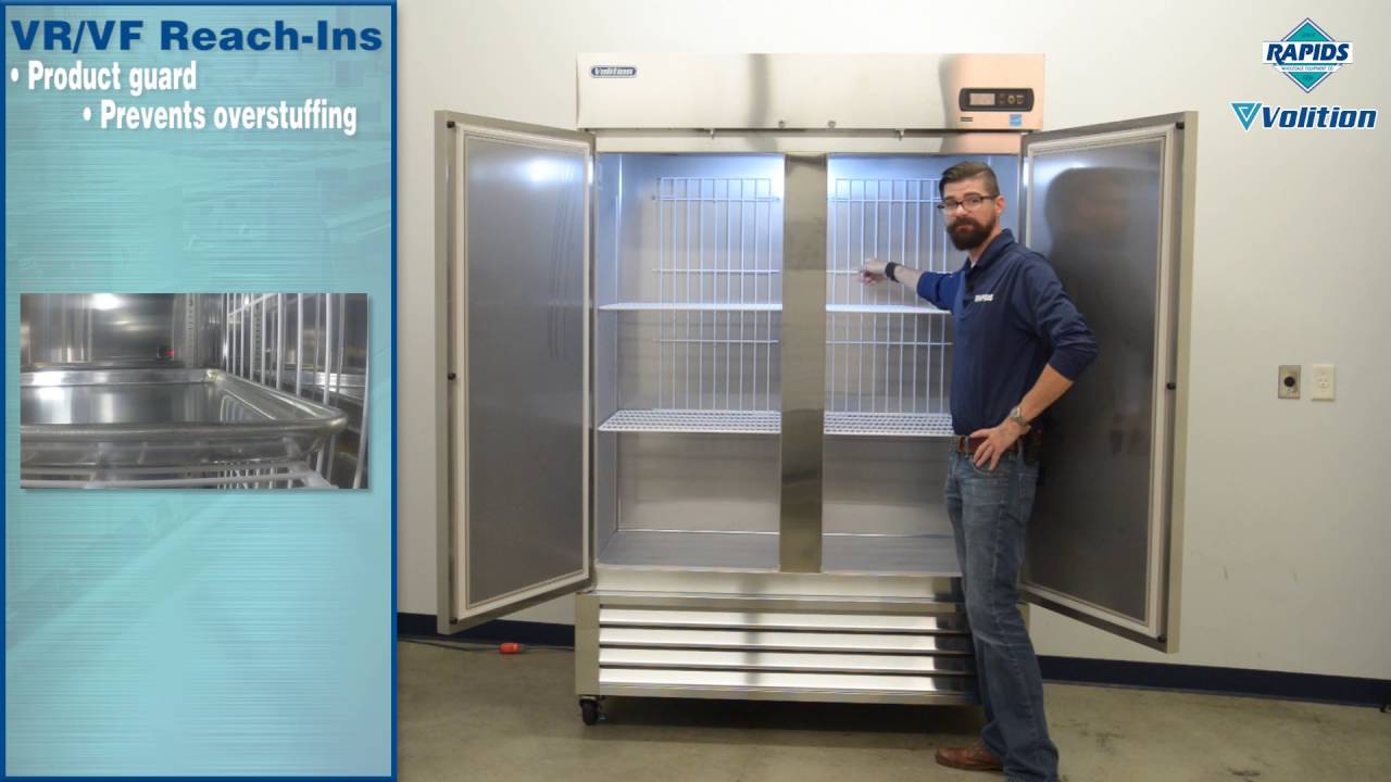 Volition VR/VF Series Commercial Reach-In Refrigerators and Freezers Features