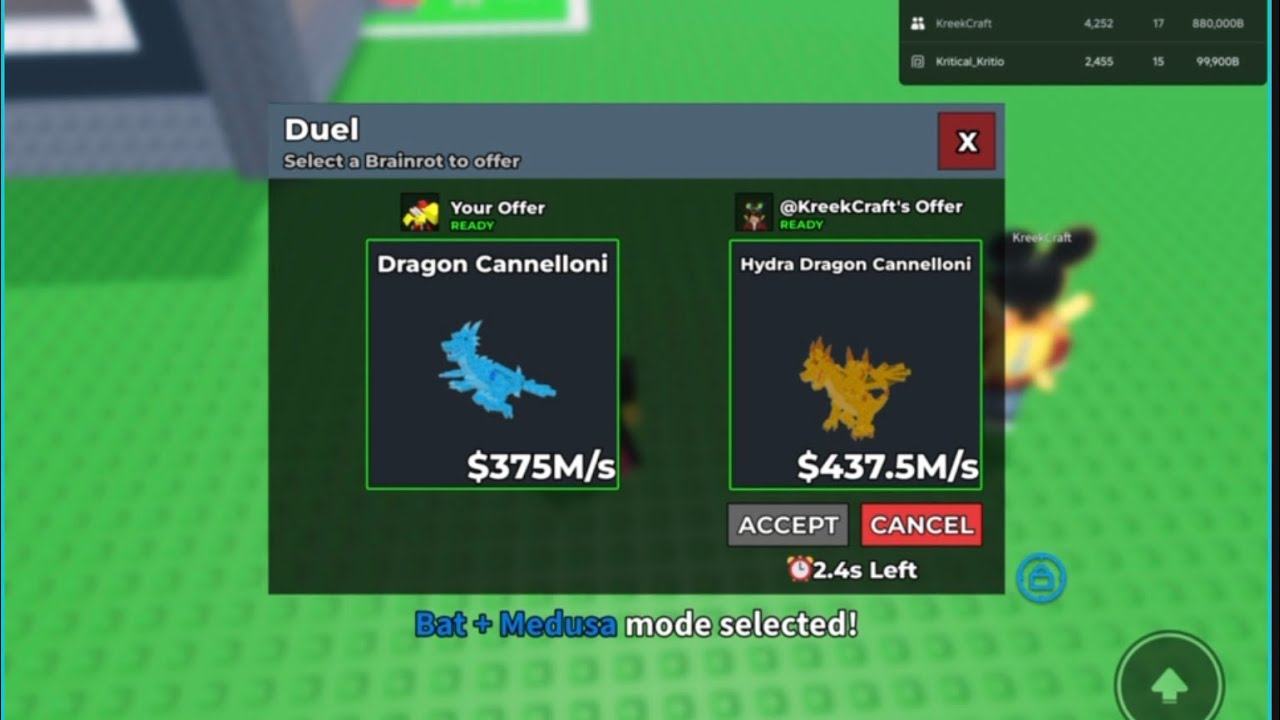 DUELING KREEKCRAFT…