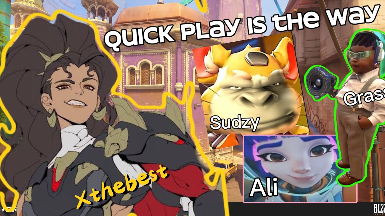 Quick Play with friends is the best way to play OVERWATCH!!