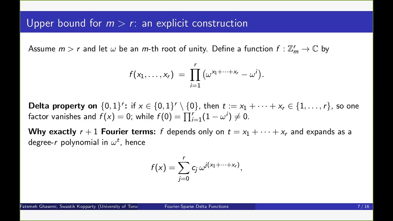 Fourier Sparsity of Delta Functions and Matching Vector PIRs