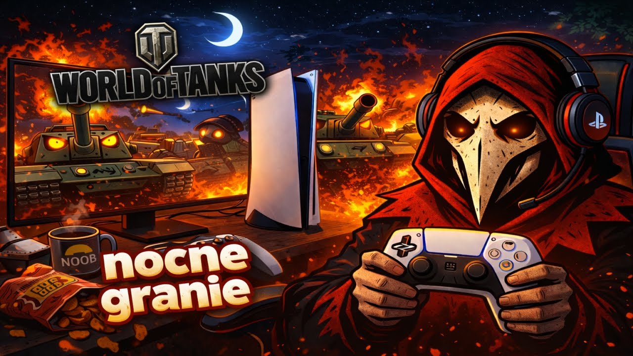 World of Tanks Modern Armor - Nocna kampa a Mikołaj patrzy...