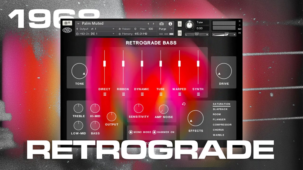 Retrograde Bass - FULL REVIEW | Teletone Audio, Best Bass VST Plugin!