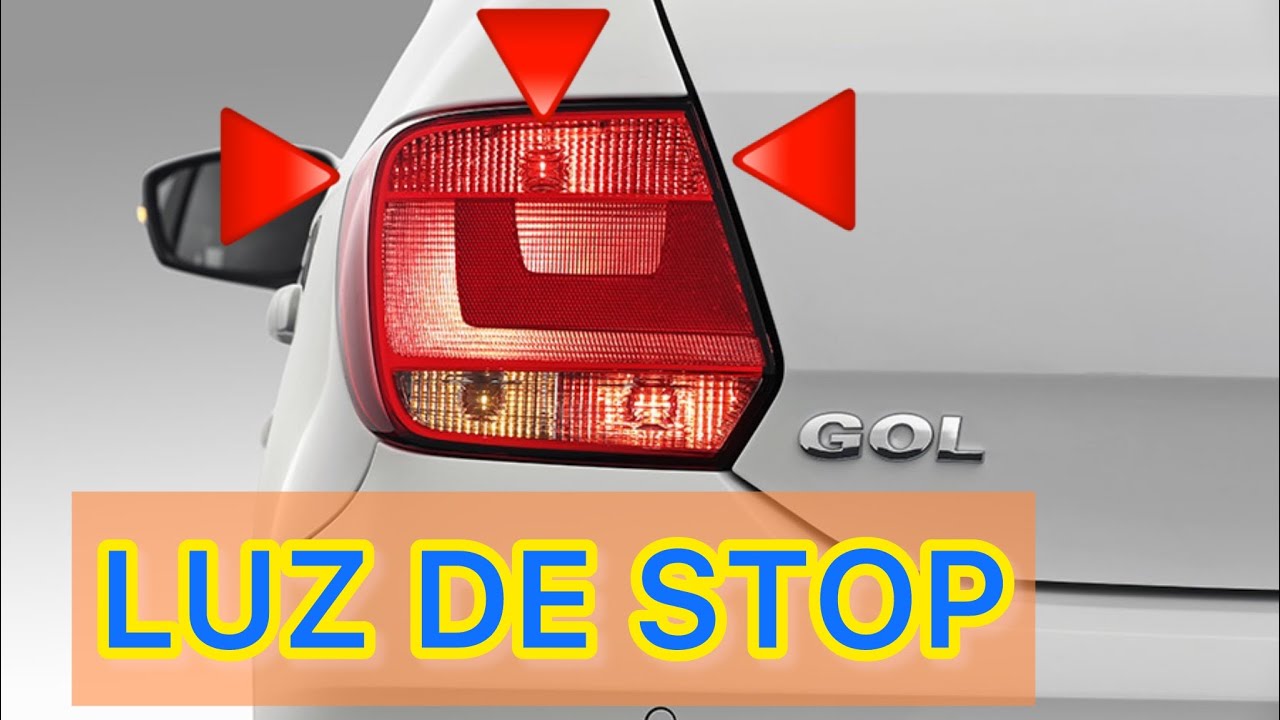 Como cambiar luz de freno del VolksWagen Gol Trend