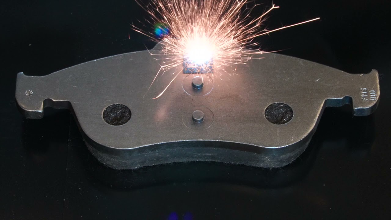Brake Pads: Laser Oxide Removal, Laser Engraving, & Laser Texturing