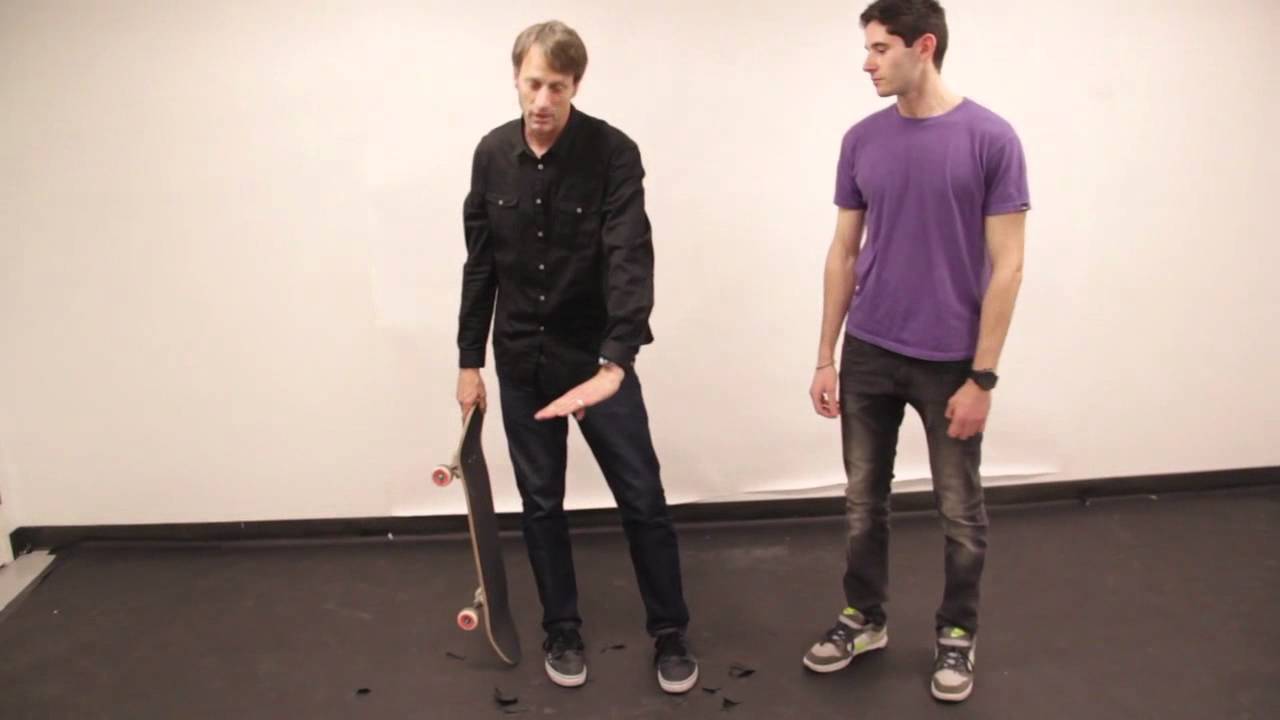 Tony Hawk How to do a Kickflip