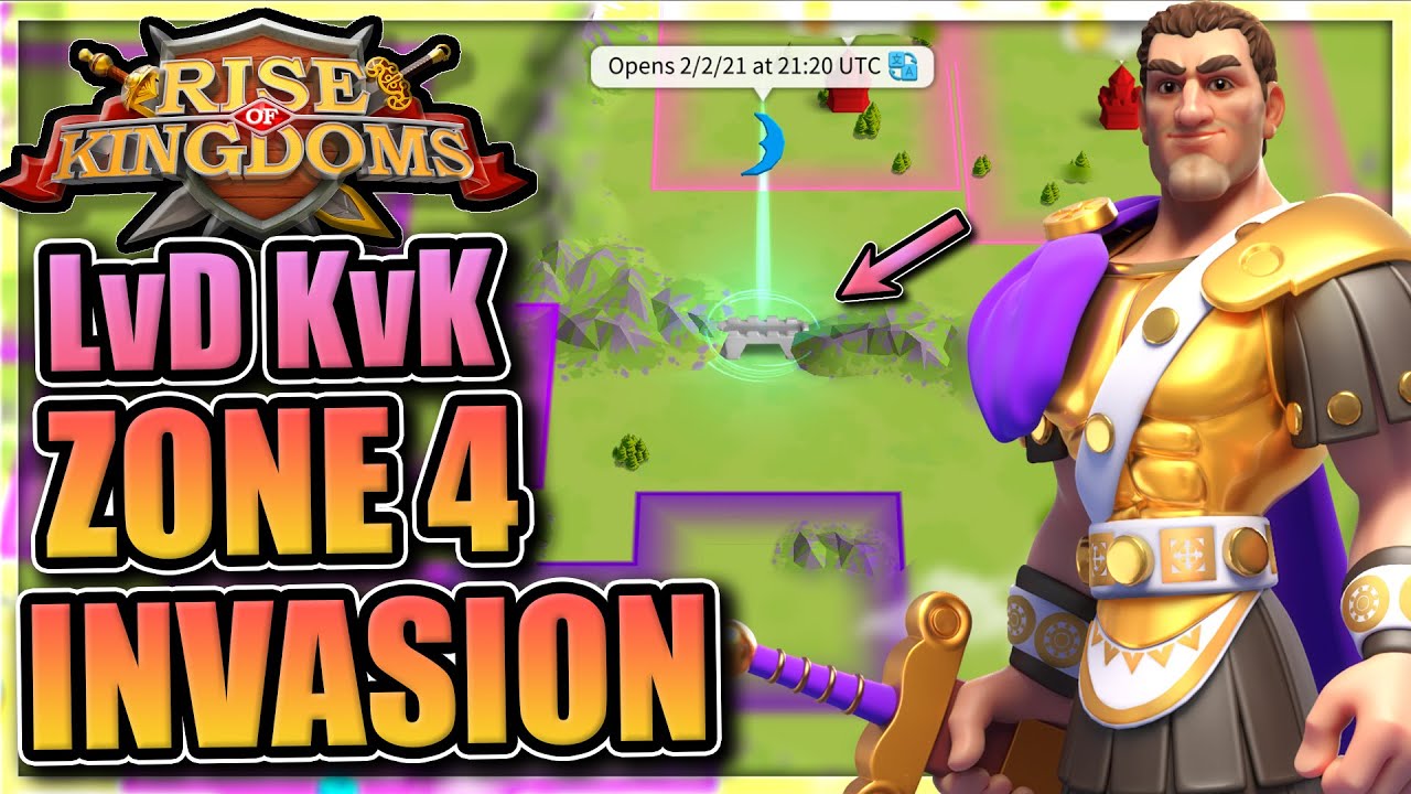 Starting Zone Invasion in Rise of Kingdoms [LvD KvK, Season 3]