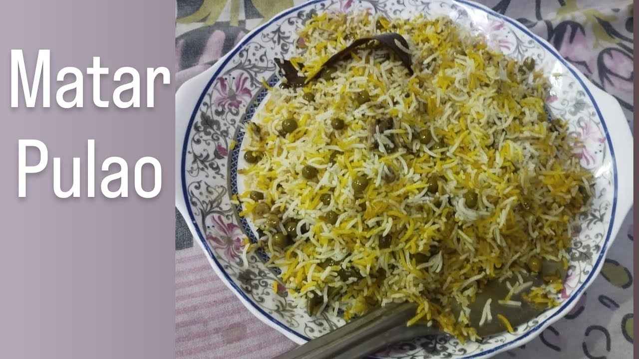 Jhatpat banay matar Pulao ghar ka swaad Asli swaad #cooking #food #indianrecipes 