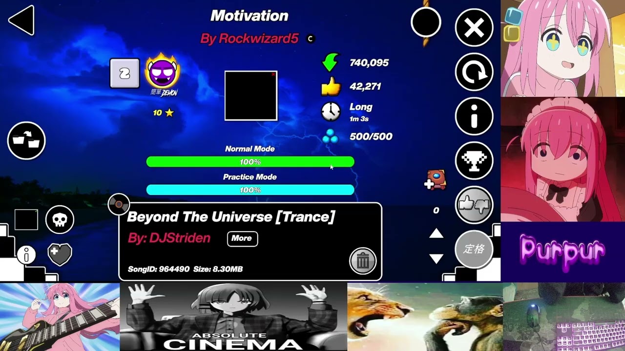 Motivation by Rockwizard5 100% (Easy Demon)