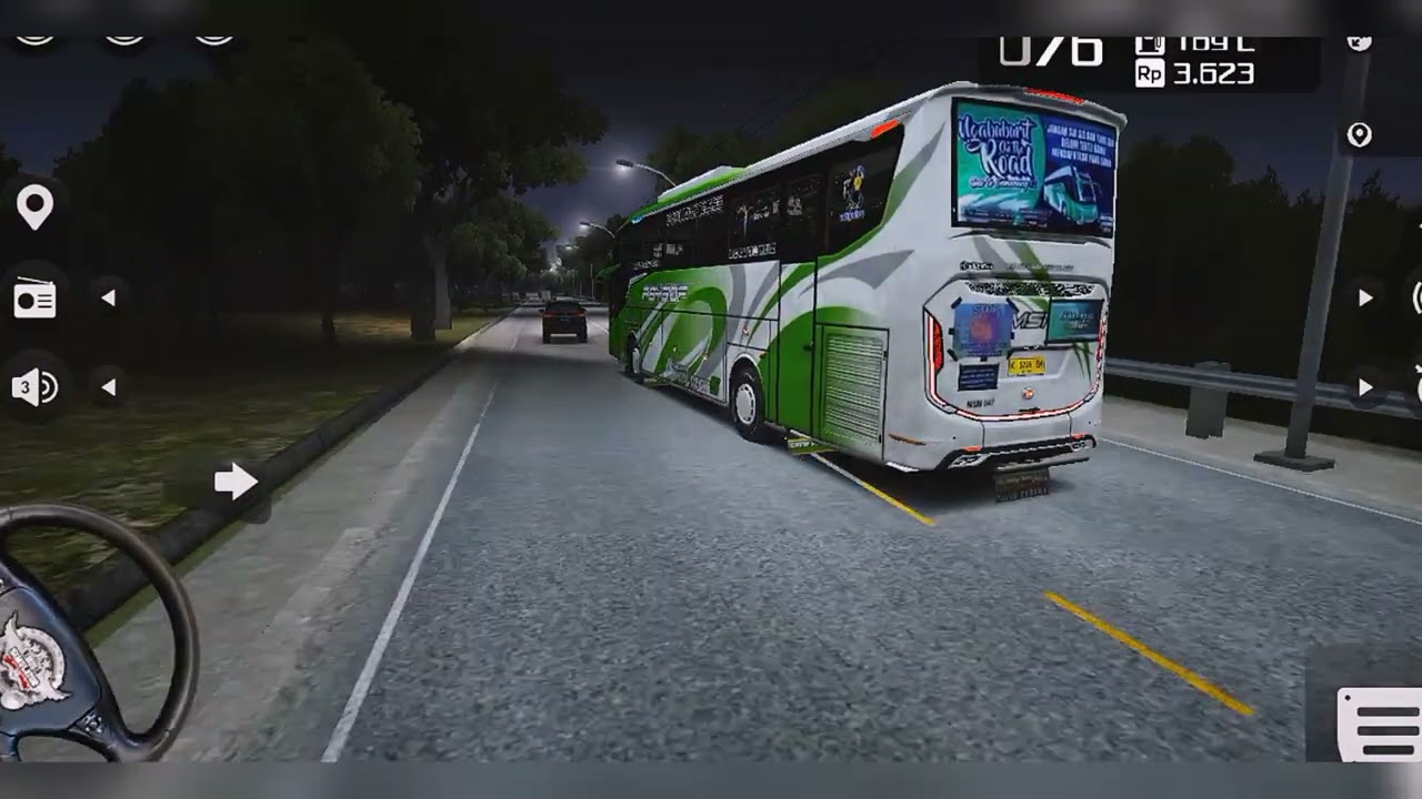 Ugal-ugalan sopir bus antar penumpang ke Cirebon part 2