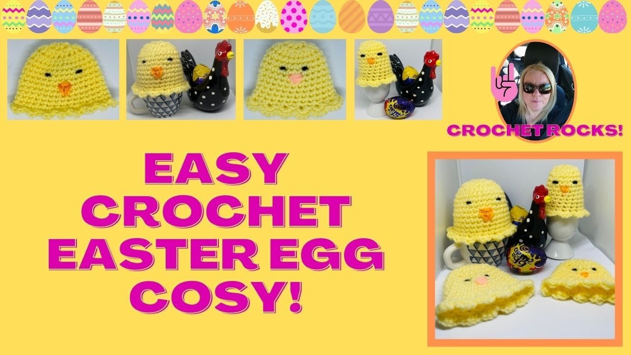 EASY Easter Chick Egg Cosy