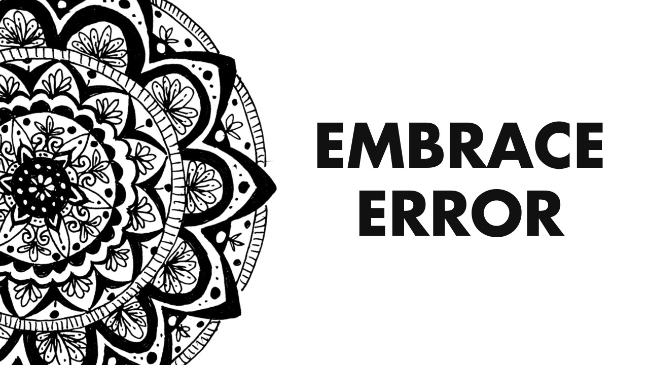 Letting Mistakes Shape Your Mandala Design