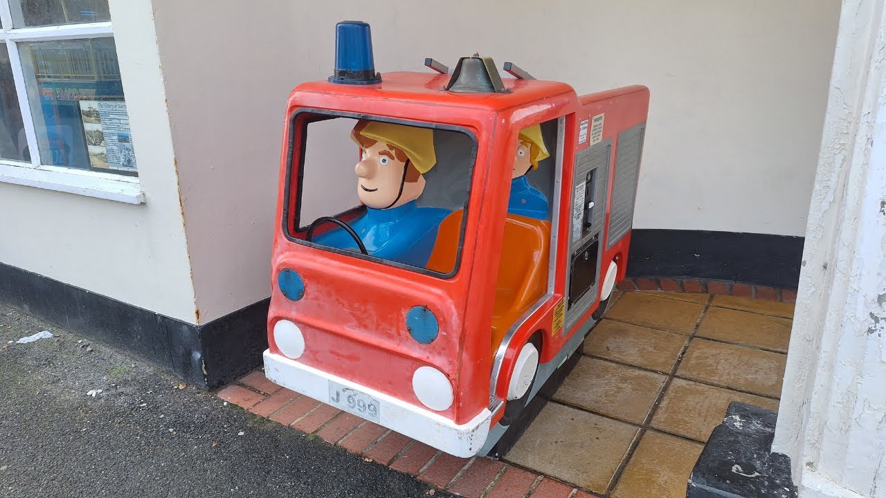 1990s RG Mitchell Fireman Sam Coin Operated Ride