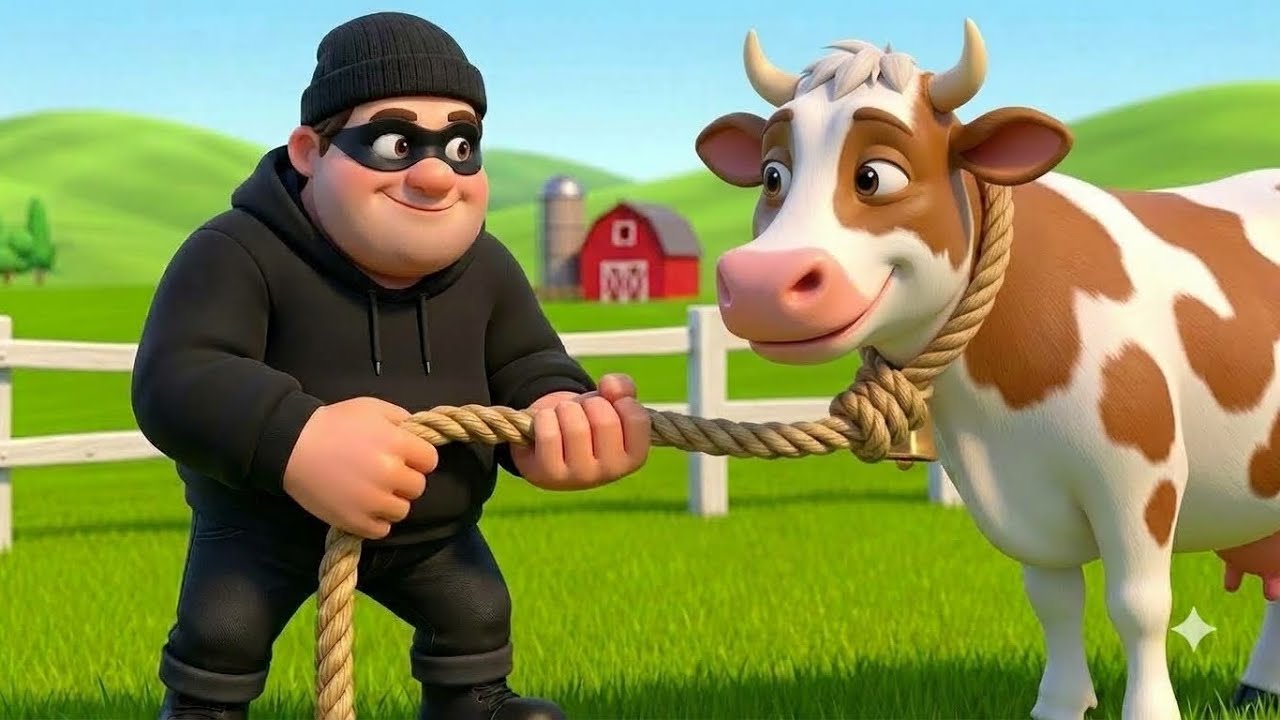 The Thief Stole Old MacDonald&rsquo;s Animals! 🚔🐄🐎 | Police Catch the Thief | Animal Rescue Story