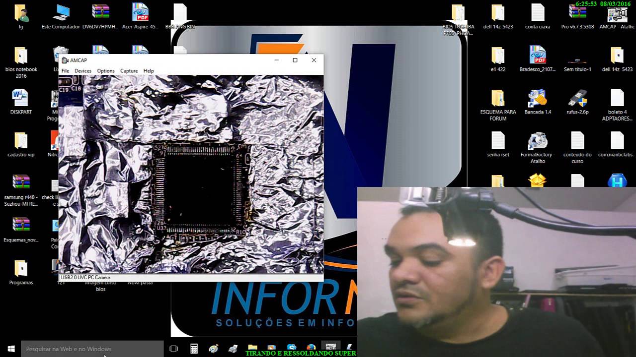 tirando e soldando super aio video novo