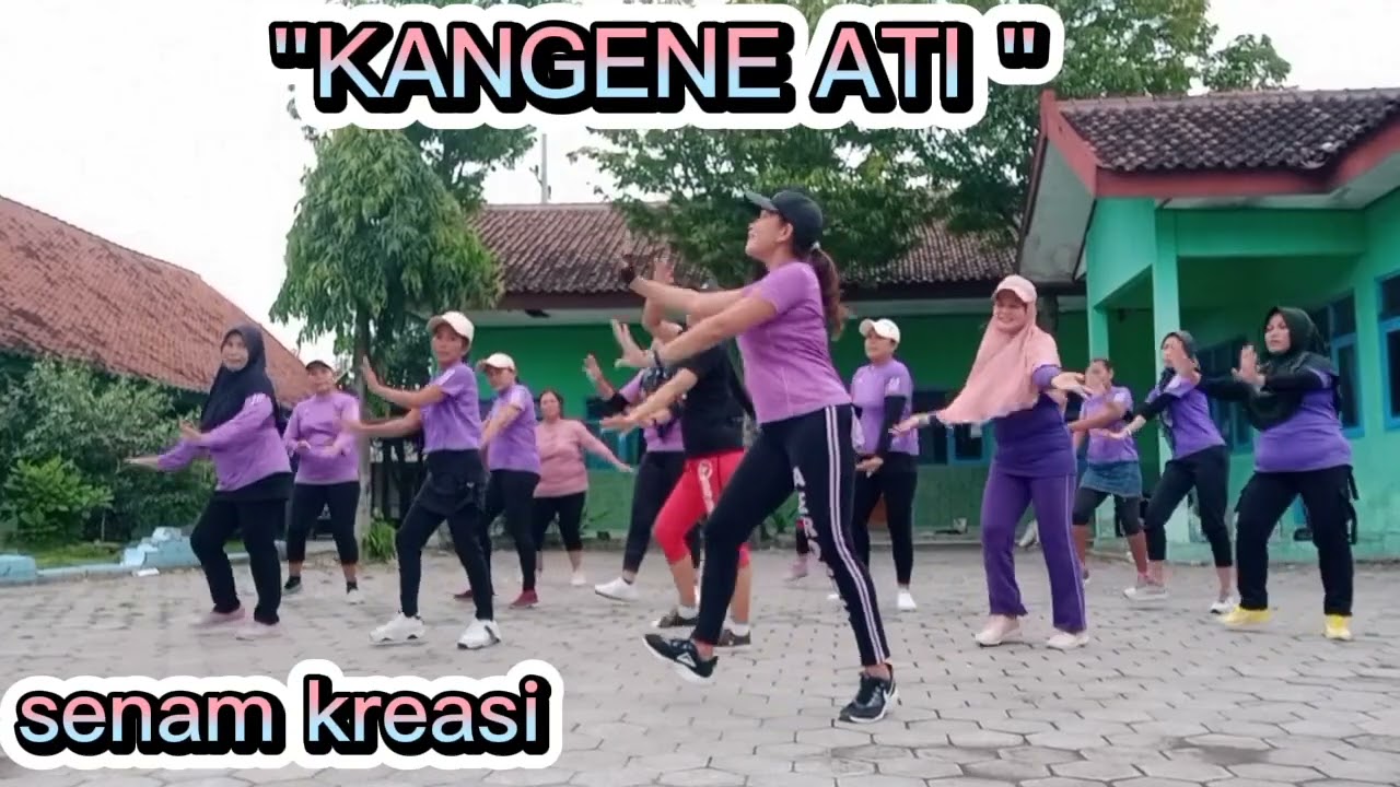 SENAM KREASI// CAMPURSARI//KANGENE ATI//CHOREO BY YANTIZEZA