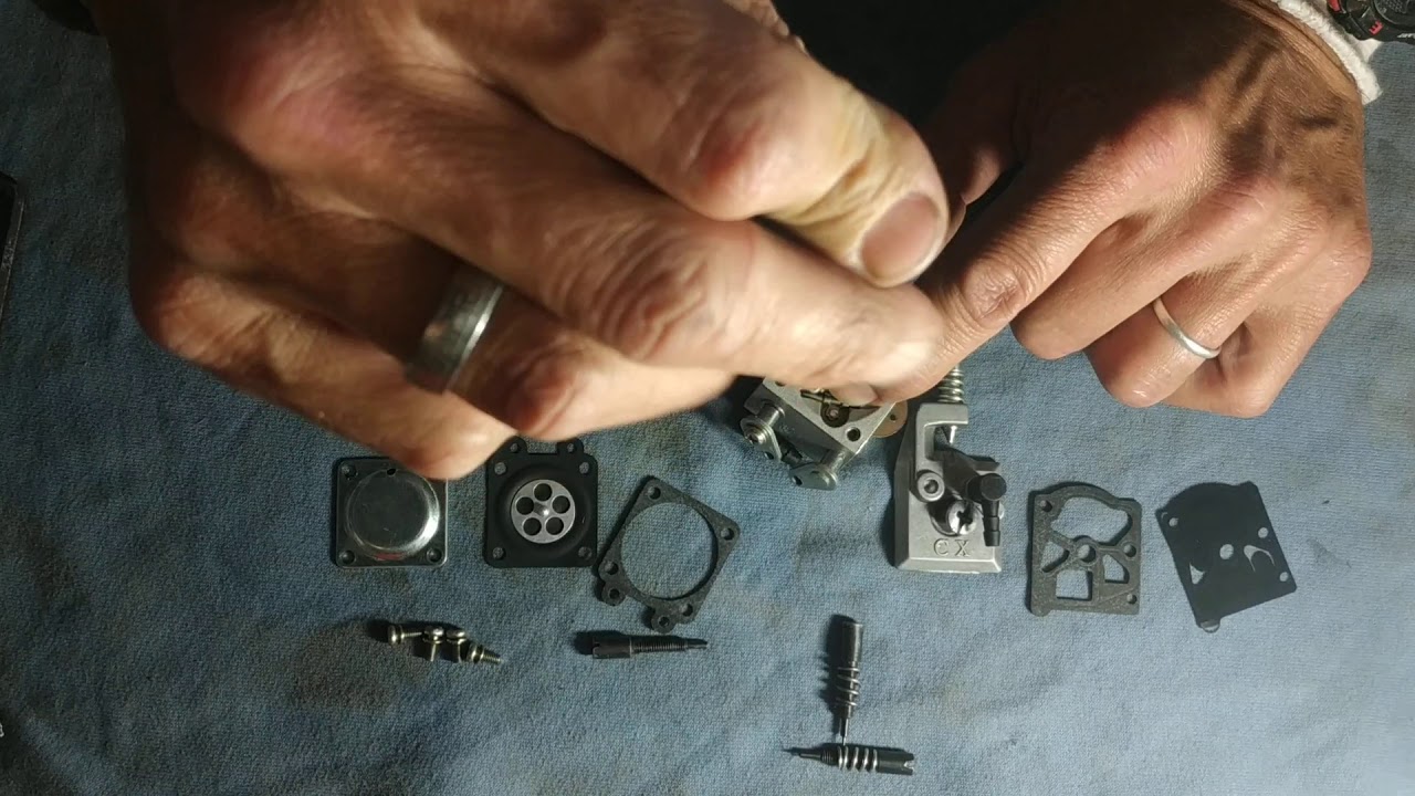 Reparar carburador de motosierra 1