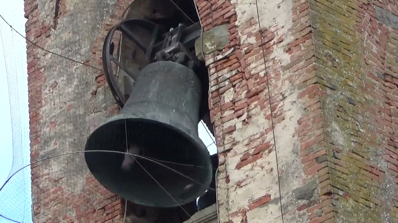 Le campane del Santuario della Madonna dei Bambini in Cigoli, Suonate Festive varie per la messa.