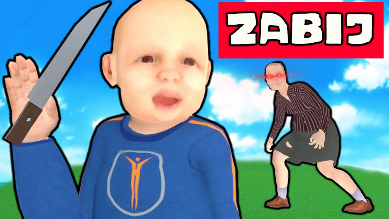❄️ BABCIA PRÓBUJE MNIE ZABIĆ!? | GRANNY SIMULATOR |