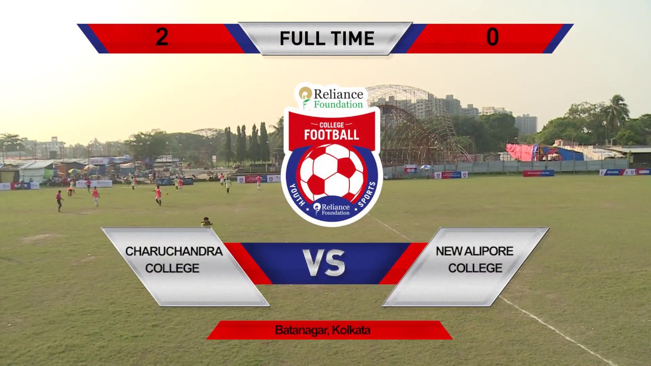 RFYS 2017 Kolkata Charuchandra College Vs New Alipore College Highlights