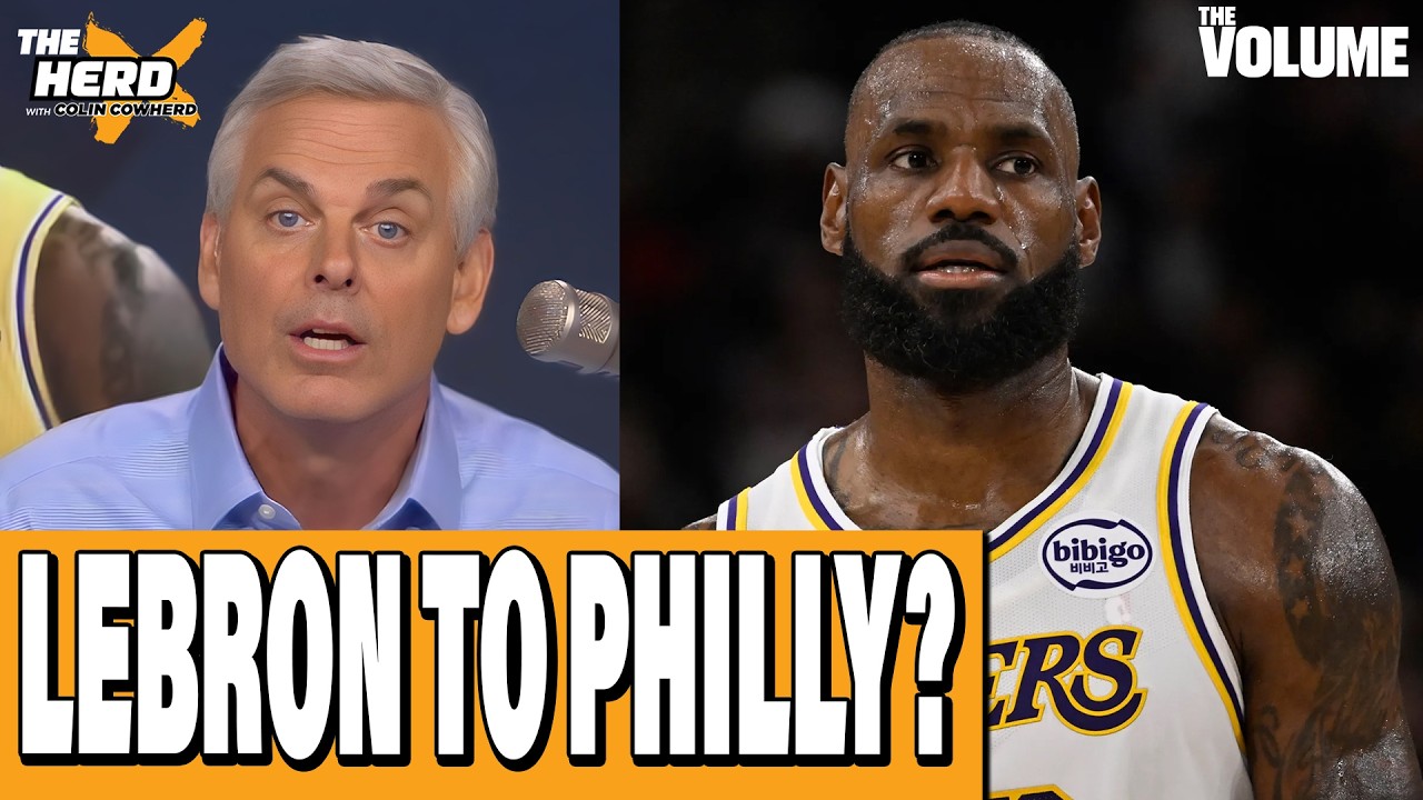 Dlaczego LeBron James POWINIEN przejść do Philadelphia 76ers + DOBRZE I ŹLE | Colin Cowherd: THE ...