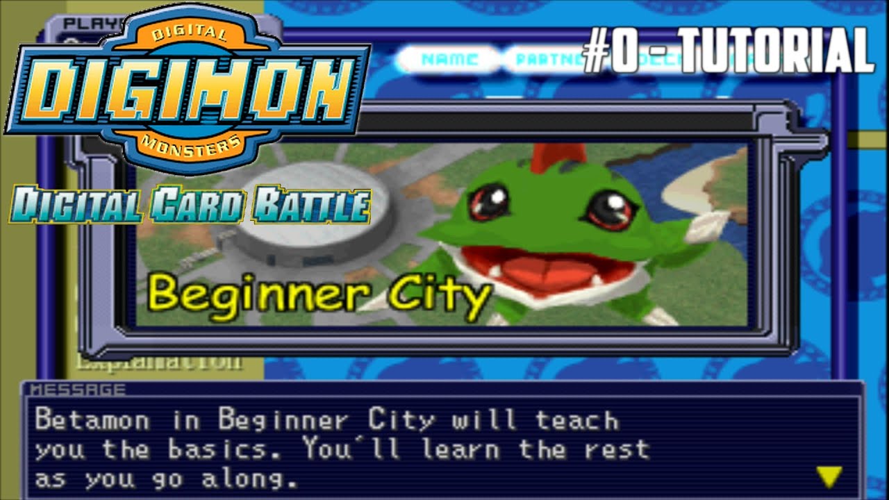 Digimon Digital Card Battle #0 - Tutorial