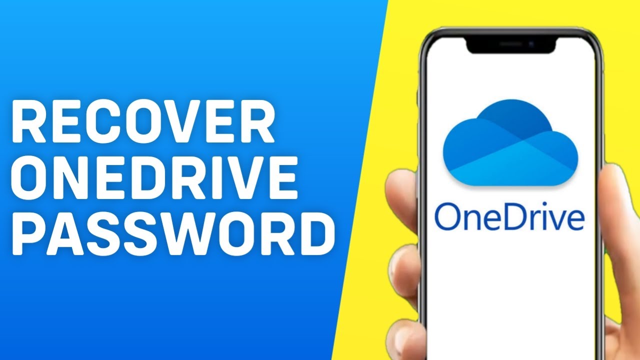 How to Recover Onedrive Password | How to Reset Onedrive Password