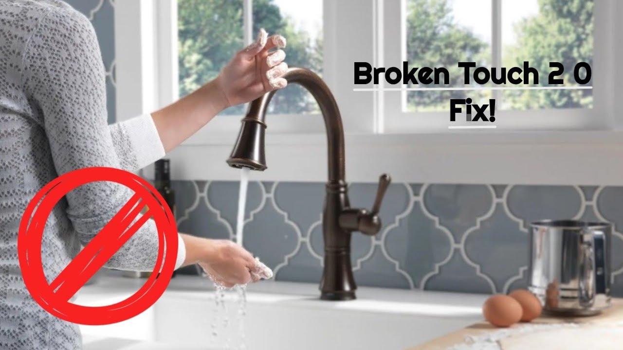 Delta Cassidy 9197T 9997T Broken/Malfunctioning Touch20 Sink Fix, Solenoid Removal to Manual Faucet