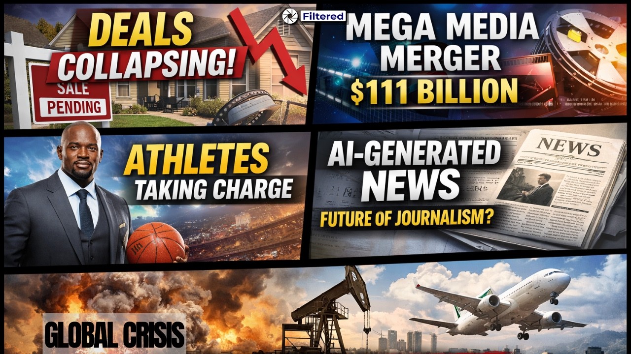 Markets Shaken: Housing Pullbacks, Media Mega-Merger & Middle East Escalation