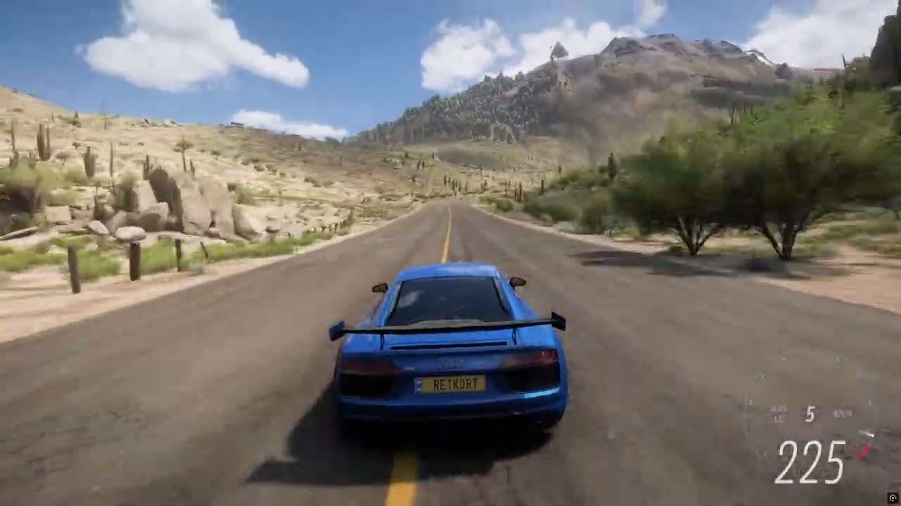 2-Hour Audi R8 V10 High-Speed Map Cruise Loop | LIVE FH5