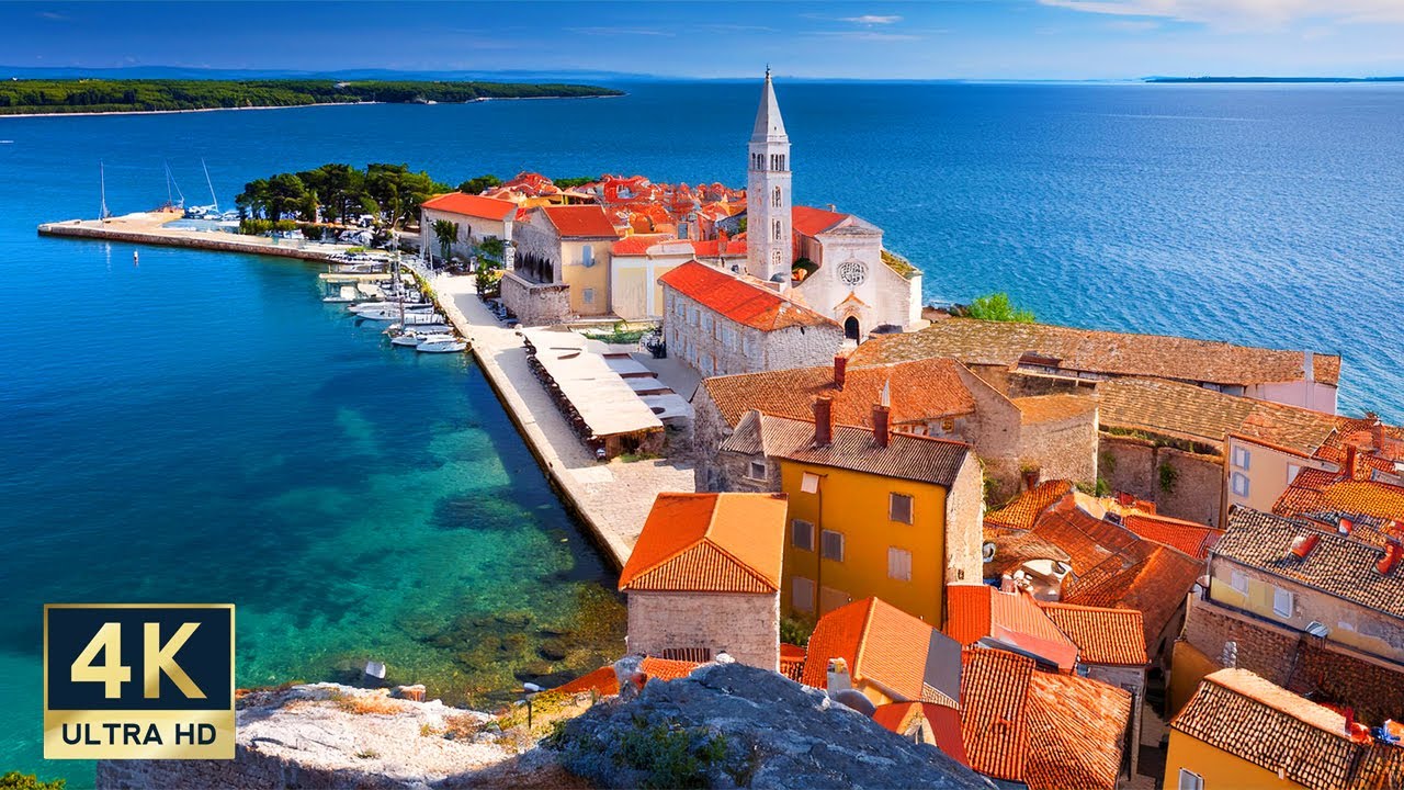 Porec Croatia 4K Old Town Walking Tour 2024