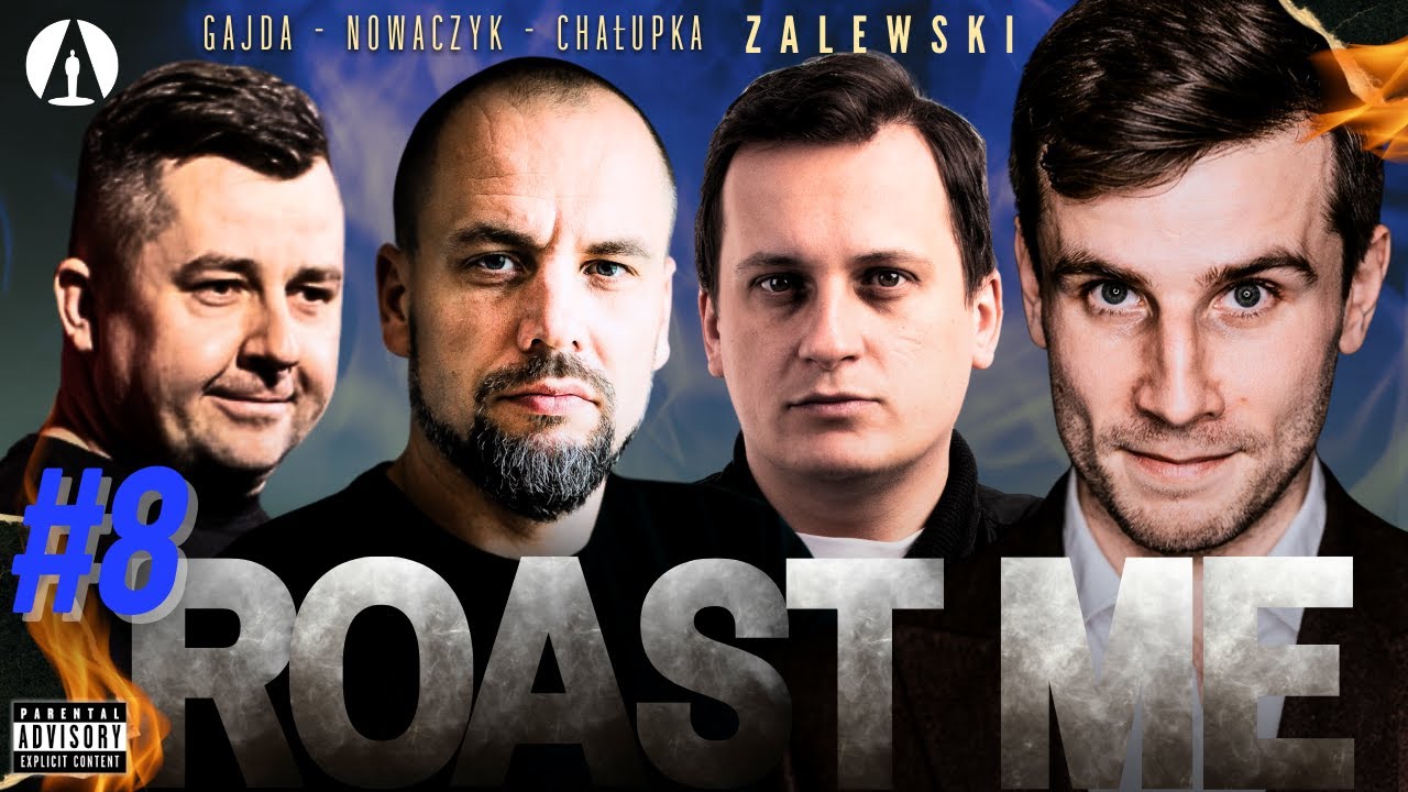 ROAST ME (odc.8) - Chałupka, Gajda, Nowaczyk, Zalewski (roast, stand-up, komedia)