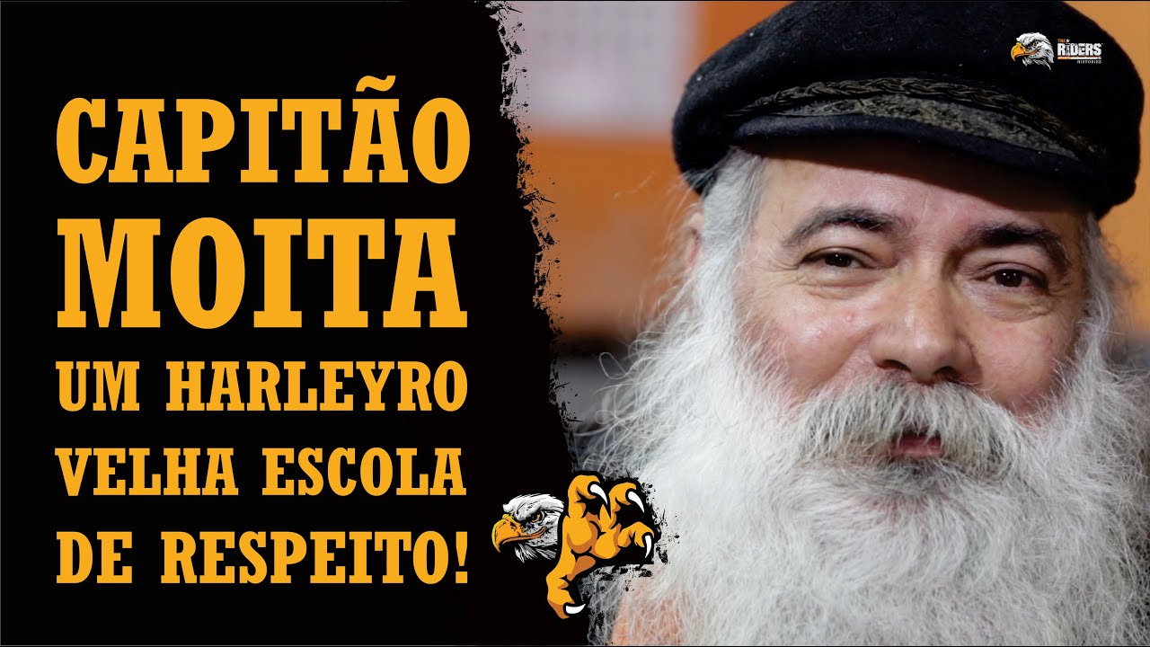 Capit&atilde;o Moita um HARLEYRO velha escola de respeito!