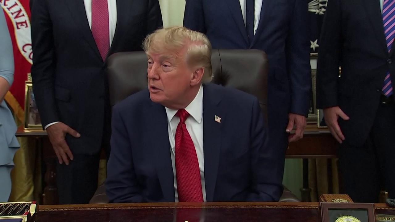 Trump bans CNN, MSNOW & Politico from White House, New York Times & Washington Post 'next to come'