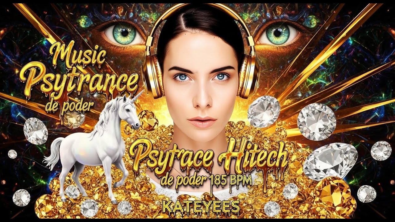Riqueza y Buena Suerte en Alta Vibraci&oacute;n: Frecuencia Millonaria - M&uacute;sica Psytrance Hitech 185 BPM