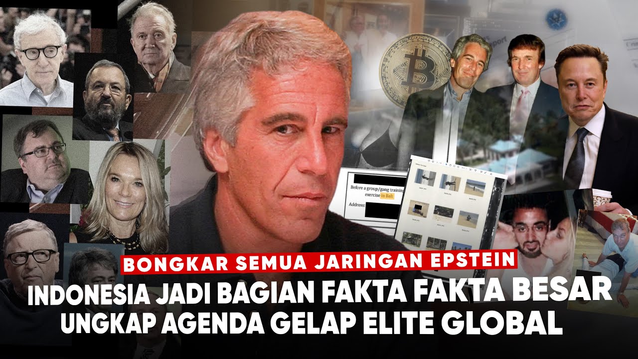 Epstein 902 kali Sebut Indonesia !! 16 Fakta Paling Mengganggu di Epstein Files yang Jarang Dibahas