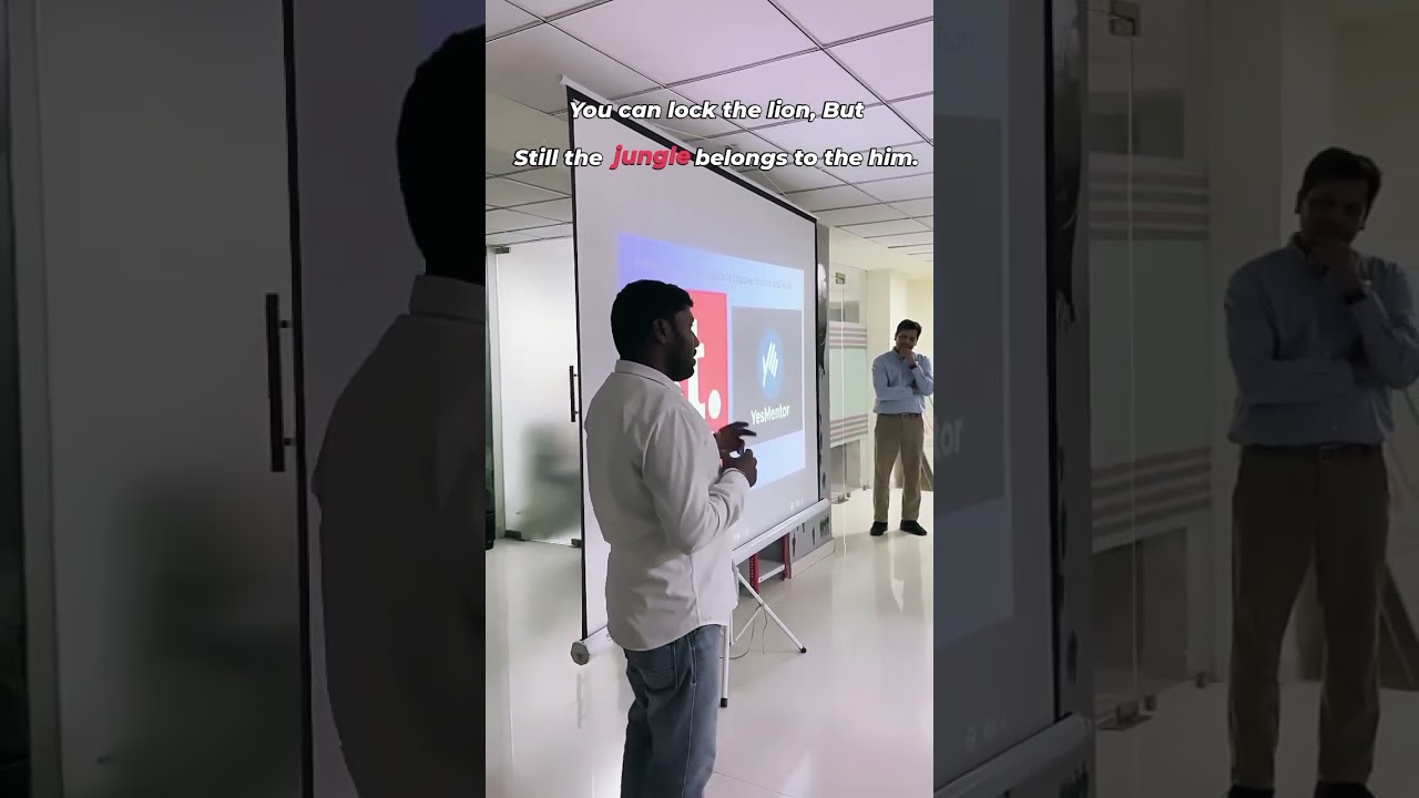 Student tribe , Hyderabad లో Yesmentor organization, AI పై నిర్వహించిన session లో పాల్గొనడం జరిగింది