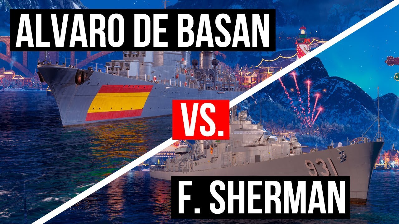 Alvaro de Basan vs. F. Sherman World of Warships