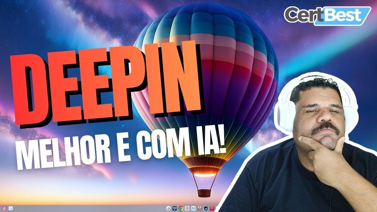 💻 O Linux MAIS BONITO do mundo? An&aacute;lise do NOVO Deepin 25.0.10! ✨