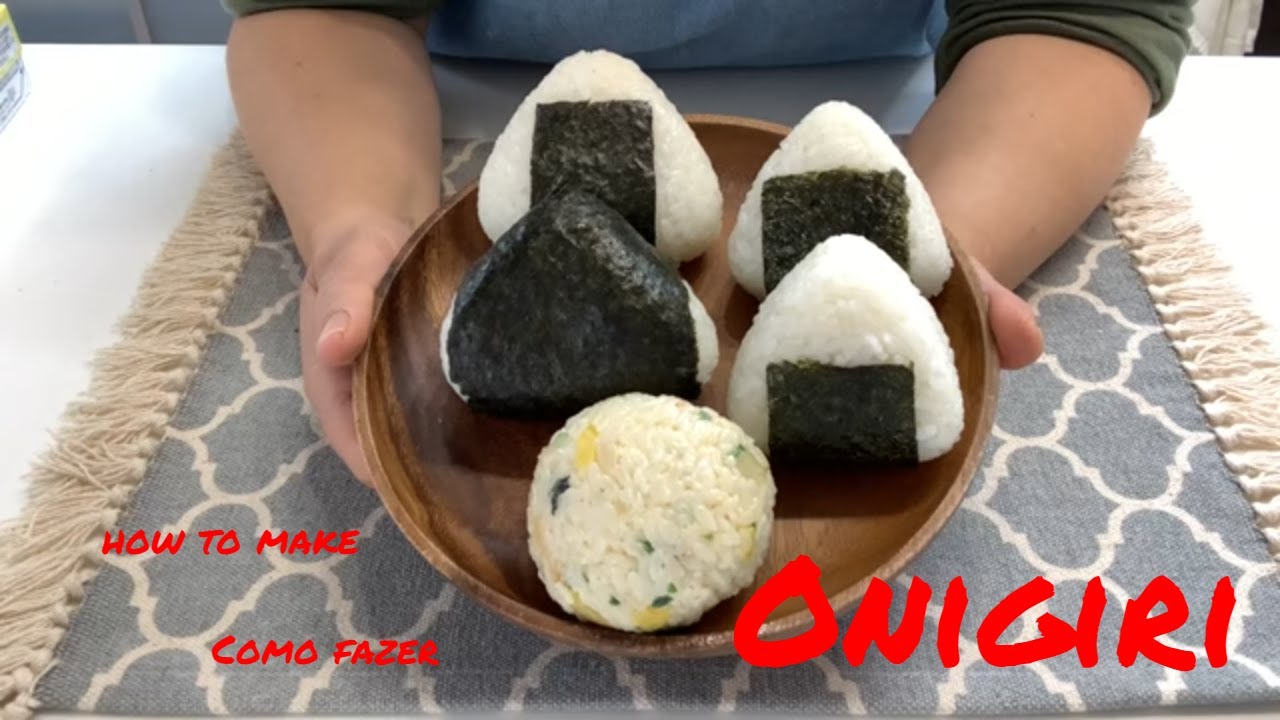 Onigiri - Como fazer o tradicional bolinho de arroz japones